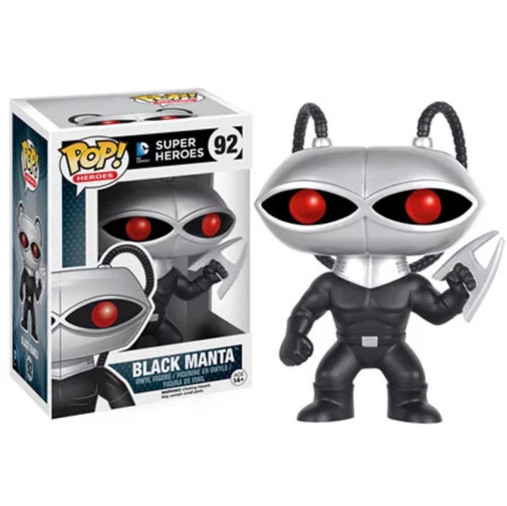 FUNKO POP ~ Super Heros ~ BLACK MANTA ~ New in Box